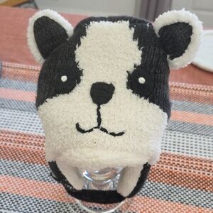 Adorable Black and White Panda Kids Hat
